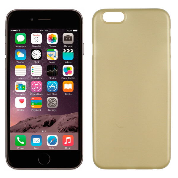

Чехол TOTU Design Frosted design для iPhone 6/6s Gold (10511)
