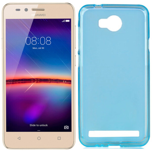 

Чехол силиконовый оригинальный для Huawei Y3 II Blue (9050)