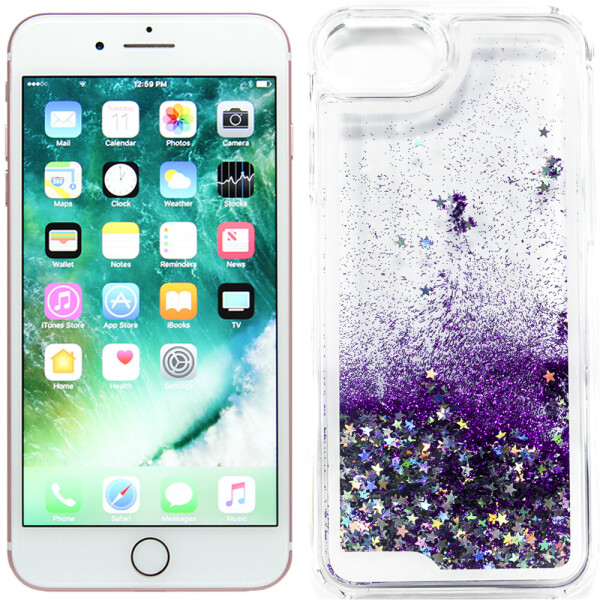 

Чехол Liquid mobile Glitter Series 2 для iPhone 7/8 Purple (19492)