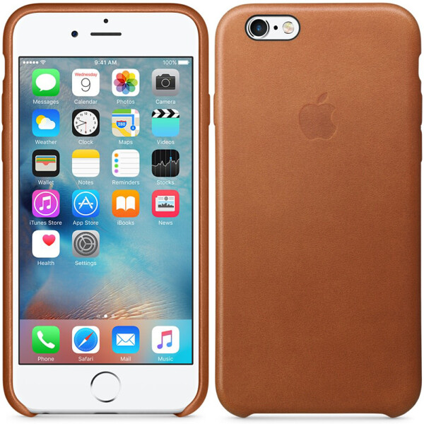

Чехол Leather Case для iPhone 6/6s Plus Brown (11273)