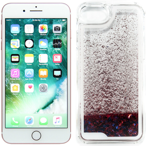 

Чехол Liquid mobile Glitter Series 2 для iPhone 7/8 Red (19493)