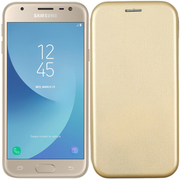 

Чехол книжка U-Like Best для Samsung Galaxy A520 (A5 2017) Gold (24933)