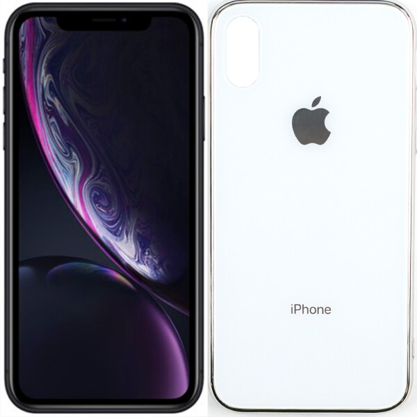 

Чехол U-Like Glossy Logo case для iPhone Xs Max Белый (27524)