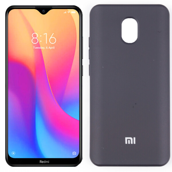 

Чехол Original Soft Case Xiaomi Redmi 8a Чёрный FULL (28420)
