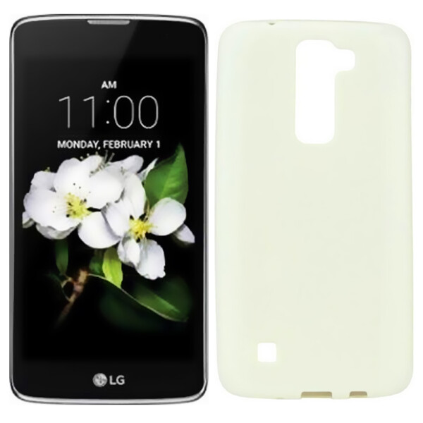 

Чехол силиконовый оригинальный для LG K7/X210 White (16030)