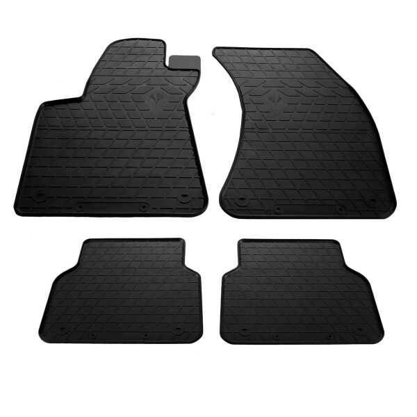 

AUDI A8 (D4) short - комплект качественных резиновых ковриков. Комплект 4 шт. (2010-2017)