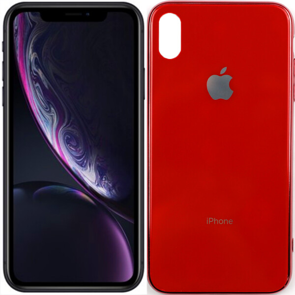 

Чехол U-Like Glossy Logo case для iPhone Xs Красный (27513)