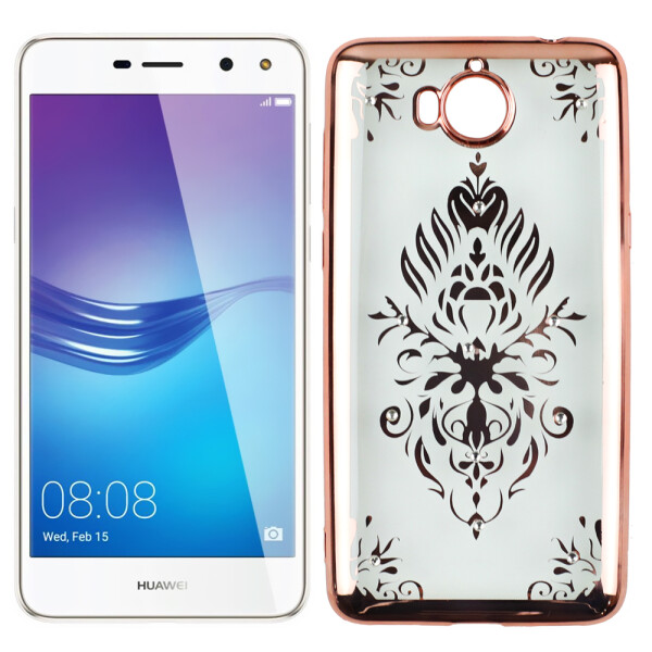 

Чехол силиконовый Beckberg Breathe seria для Huawei Y5 (2017) Орнамент (19130)