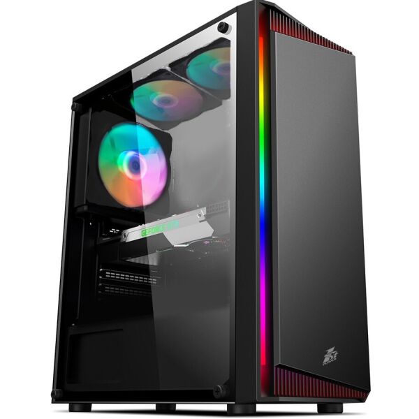 

Корпус 1STPLAYER RB-4-3G6-BK Black без БП (6654426)