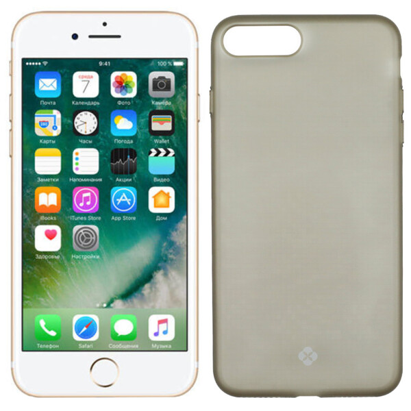 

Чехол TOTU Design Gauze series для iPhone 7/8 Plus Transparent Black (24245)