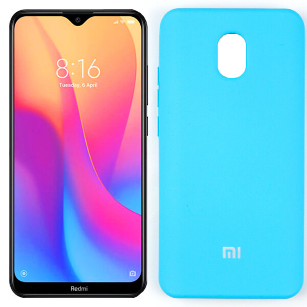 

Чехол Original Soft Case Xiaomi Redmi 8a Ярко синий FULL (28423)