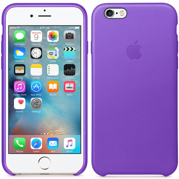 

Чехол Leather Case для iPhone 6/6s Plus Violet (11941)