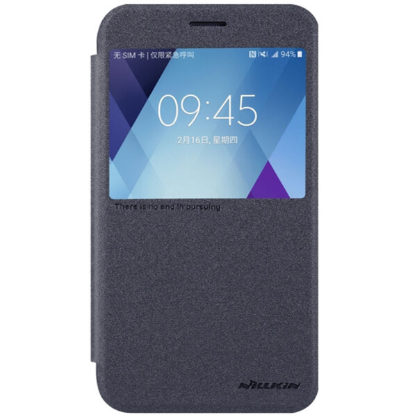 

Чехол NILLKIN Sparkle series для Samsung A520 (A5-2017) Black (15299)