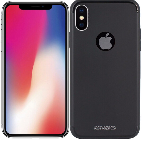 

Чехол Santa Barbara Polo & Racquet Club Rainbow для iPhone X Black (21208)