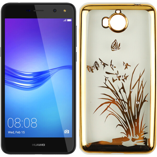 

Чехол силиконовый Beckberg Breathe seria для Huawei Y5 (2017) Флора (19131)