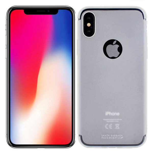 

Чехол Santa Barbara Polo & Racquet Club Rainbow для iPhone X Clear (21204)
