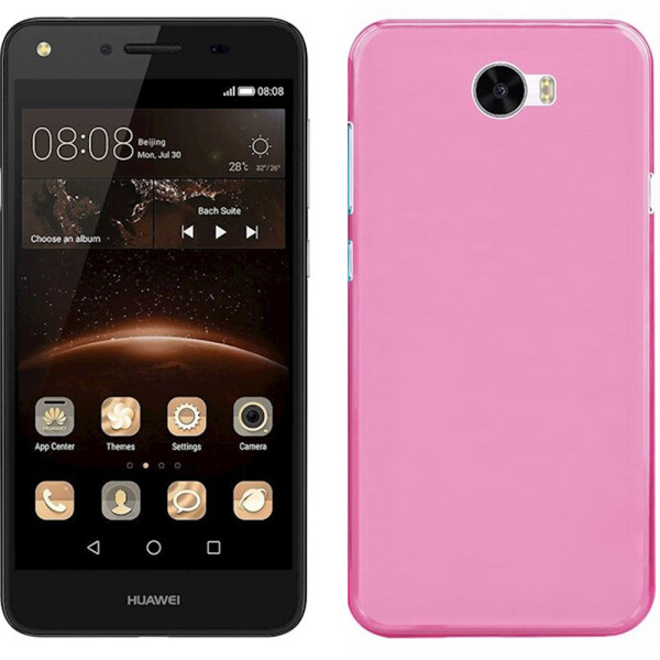

Чехол силиконовый оригинальный для Huawei Y5 II Pink (9053)