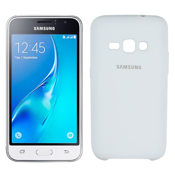 

Чехол для Samsung J120 (J1-2016) Белый (25236)