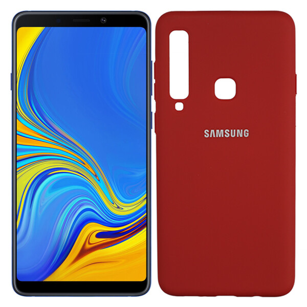 

Чехол силиконовый оригинальный для Samsung A920 Galaxy A9 2018 Красный FULL (25992)