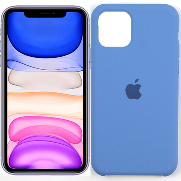 

Чехол силиконовый оригинальный для iPhone 11 Pro Морской Синий (27426)