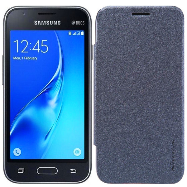 

Чехол NILLKIN Sparkle series для Samsung J105/J1 mini Black (10341)