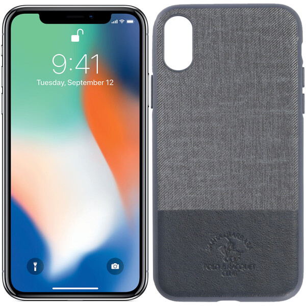 

Чехол Santa Barbara Polo & Racquet Club Virtuoso для iPhone X Navy (21206)