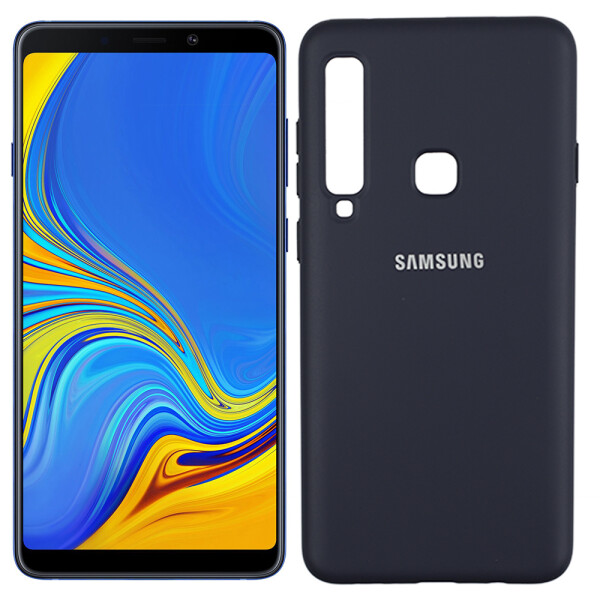 

Чехол силиконовый оригинальный для Samsung A920 Galaxy A9 2018 Синий FULL (25993)