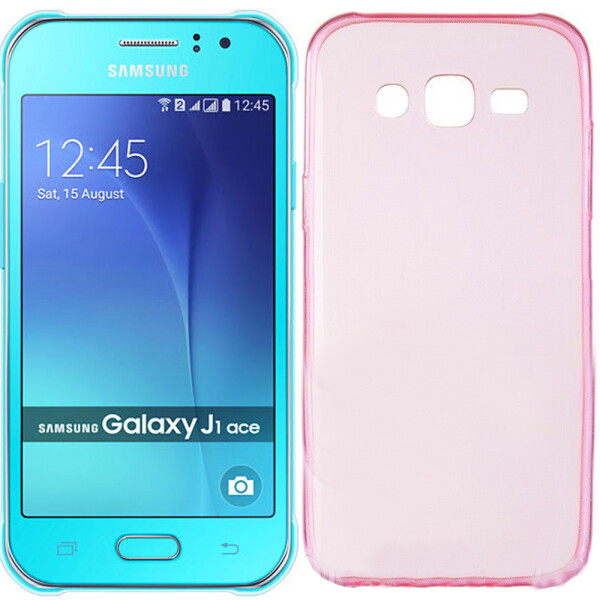 

Чехол Ultra Thin Silicone Remax 0.2 mm для Samsung J110 (J1 Ace) Pink (3718)