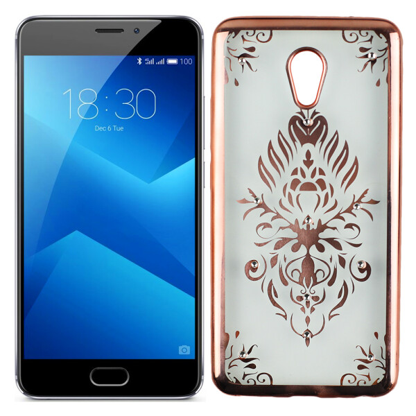 

Чехол силиконовый Beckberg Breathe seria для Meizu M5 Note Орнамент (19112)