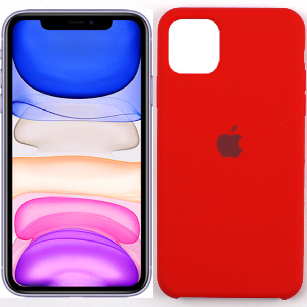 

Чехол силиконовый оригинальный для iPhone 11 Pro Красный (27417)