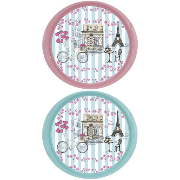 

Поднос для сервировки HEREVIN Paris Blue & Pink Mix (6515730)