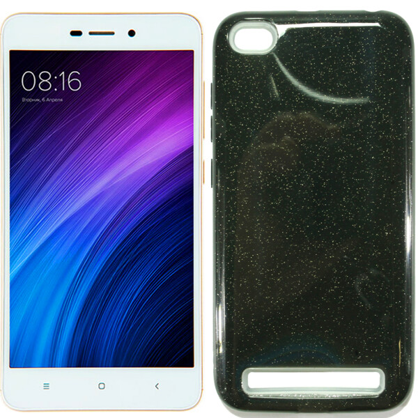 

Чехол силиконовый 3in1 Блёстки для Xiaomi Redmi 5a/Redmi Go Black (20862)