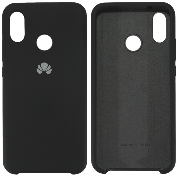 

Чехол силиконовый оригинальный для Huawei P20 Lite Чёрный (22271)