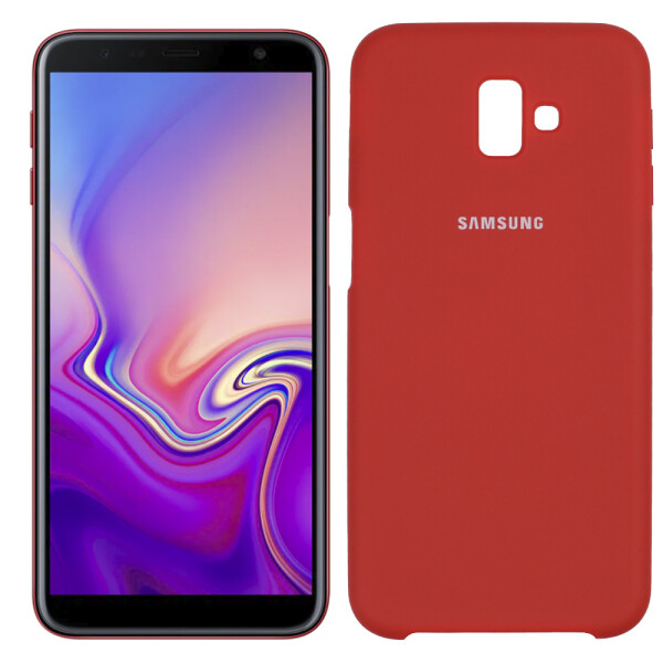 

Чехол для Samsung J6 Plus 2018 (J610) Красный (25170)