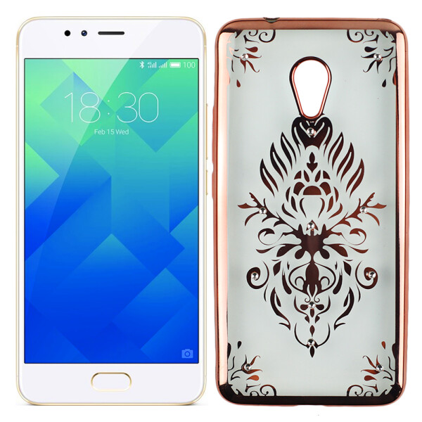 

Чехол силиконовый Beckberg Breathe seria для Meizu M5s Орнамент (19109)