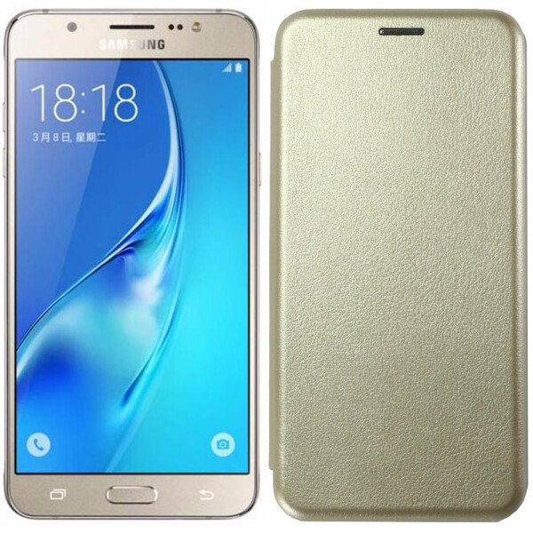 

Чехол книжка U-Like Best для Samsung Galaxy J710 (2016) Gold (21347)