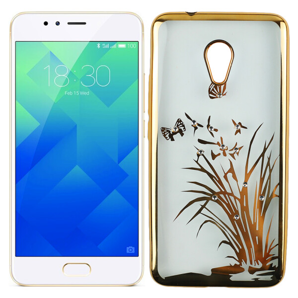 

Чехол силиконовый Beckberg Breathe seria для Meizu M5s Флора (19110)