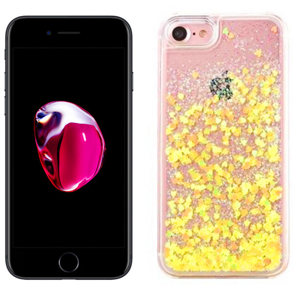 

Чехол Liquid mobile Glitter Series 3 для iPhone 7/8 Yellow (19501)