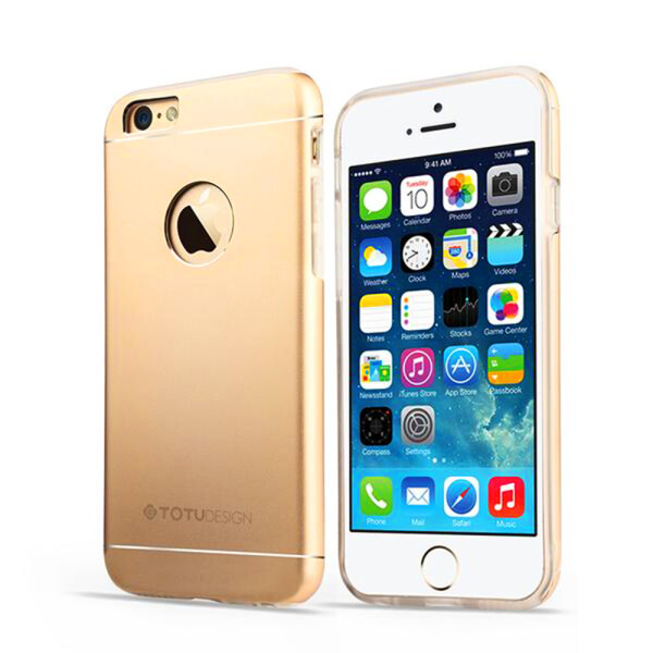 

Чехол TOTU Design Jaeger series II для iPhone 6/6s Transparent/Gold (10548)