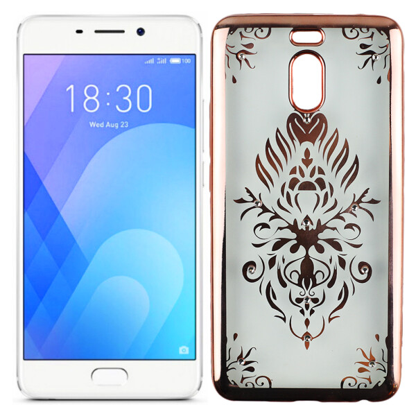 

Чехол силиконовый Beckberg Breathe seria для Meizu M6 Note Орнамент (19115)