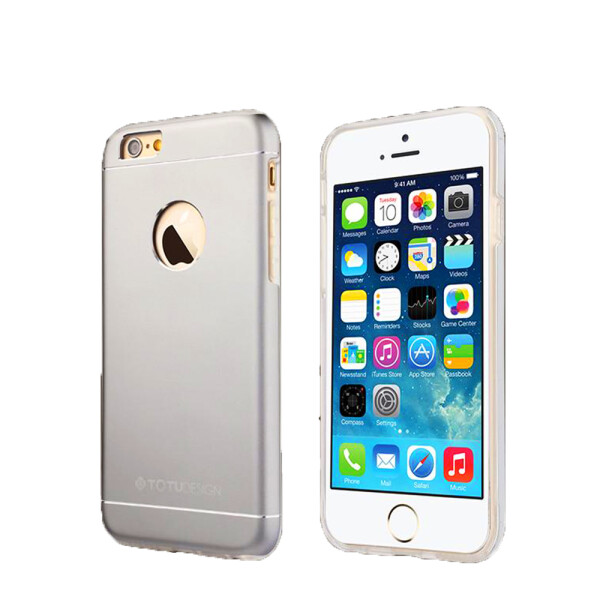 

Чехол TOTU Design Jaeger series II для iPhone 6/6s Transparent/Silver (10547)