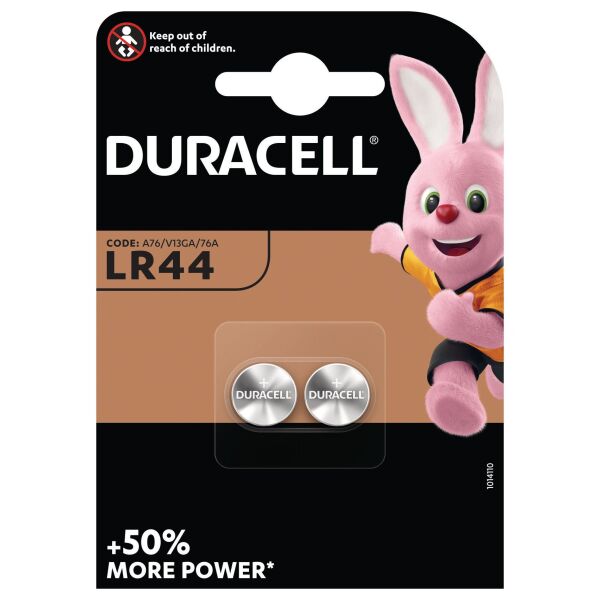 

Батарейка Duracell LR44/А76/V13GA/A76 2 шт. (6409648)