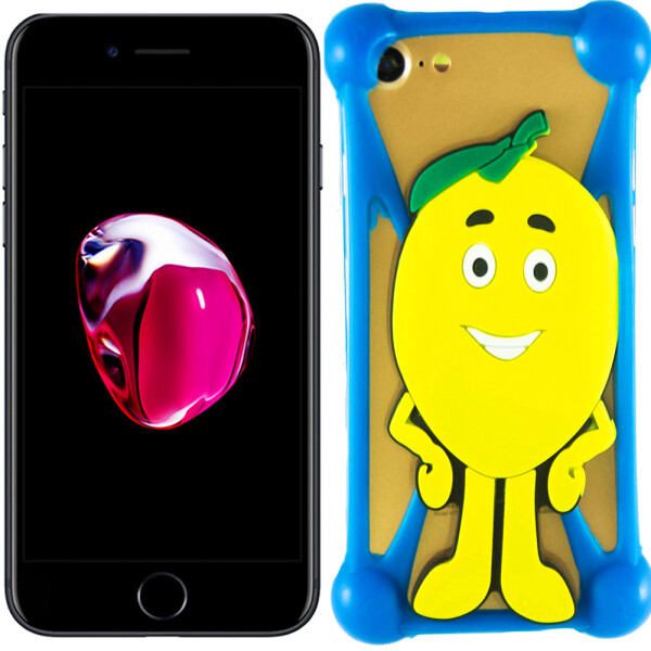 

Чехол Universal Soft Touch Cover Lemon Blue (18002)
