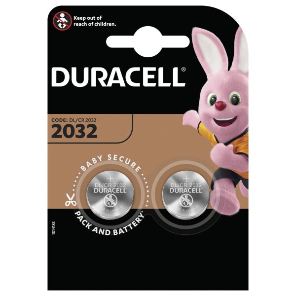 

Батарейка Duracell DL2032 DSN 2шт. (6409620)