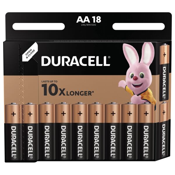 

Батарейка Duracell LR06 MN1500 1х18 шт. (6409645)