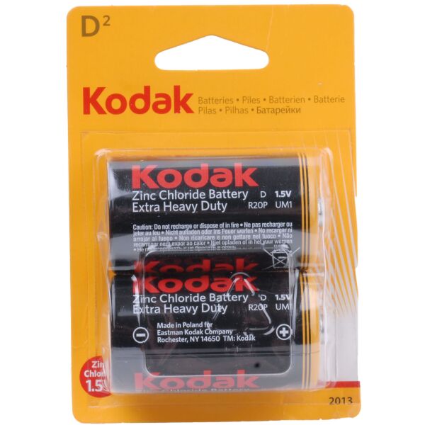 

Батарейка Kodak LongLife R20 (31243)