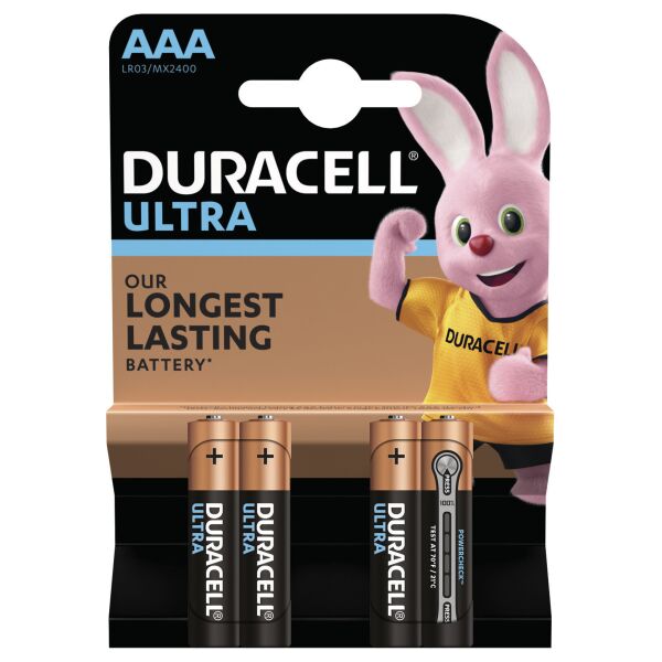 

Батарейка Duracell LR03 KPD 04 * 10 Ultra уп. 1x4 шт. (6443615)