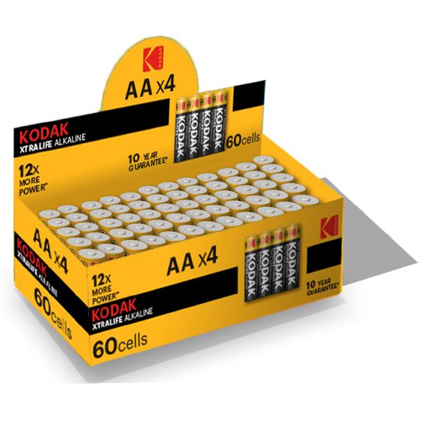

Батарейка Kodak XTRALIFE LR06 1x4 шт. (6409692)