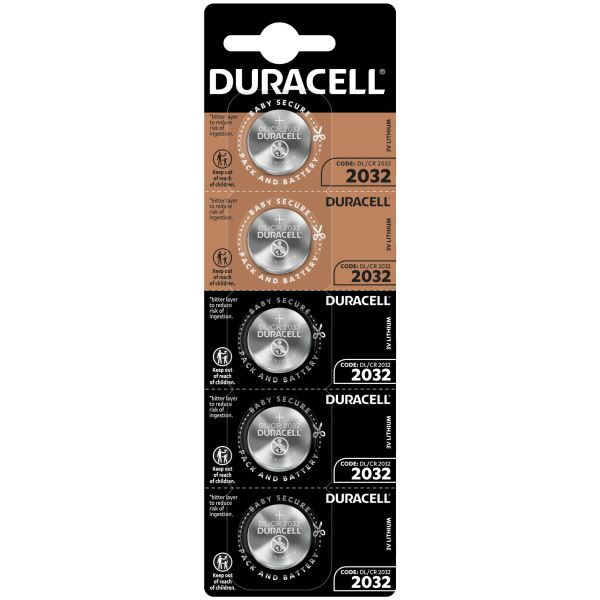 

Батарейка Duracell DL2032 DSN уп. 5шт. (6457879)
