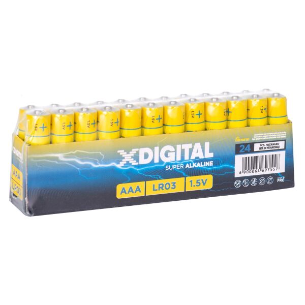 

Батарейка X-Digital LR03 (SH2) Tray EAN уп. 1x2 шт. (6469757)